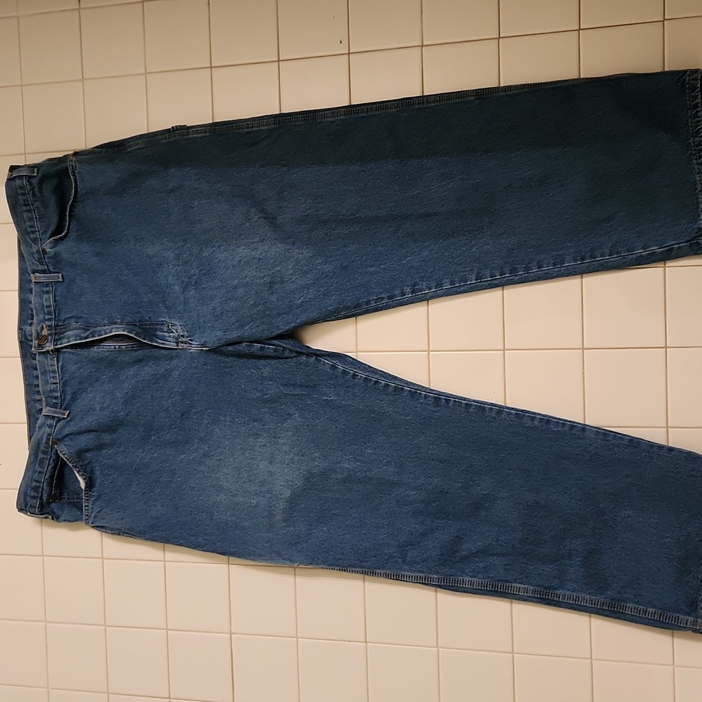 Dickies Men's Relaxed Fit Blue Jeans